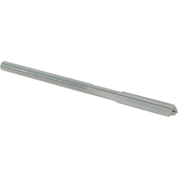 OSG - #30 Solid Carbide Chucking Reamer - Straight Flute, 7/64" Straight Shank, 5/8" Flute Length, 2-1/4" OAL - Benchmark Tooling