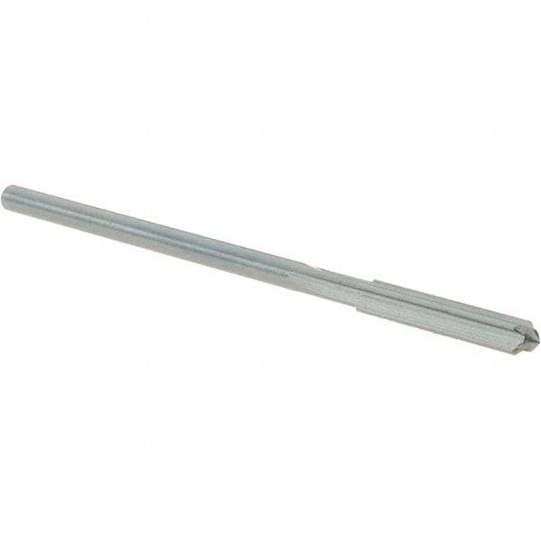 OSG - #33 Solid Carbide Chucking Reamer - Straight Flute, 3/32" Straight Shank, 5/8" Flute Length, 2-1/4" OAL - Benchmark Tooling