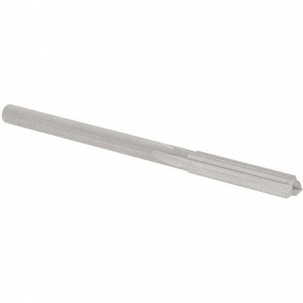 OSG - 4.4mm Solid Carbide Chucking Reamer - Straight Flute, 3.97mm Straight Shank, 22mm Flute Length, 70mm OAL - Benchmark Tooling