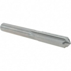OSG - 10mm Solid Carbide Chucking Reamer - Straight Flute, 9.53mm Straight Shank, 32mm Flute Length, 89mm OAL - Benchmark Tooling