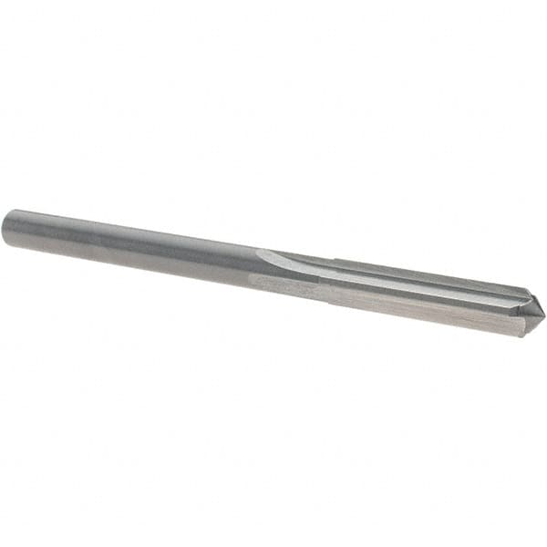 OSG - #6 Solid Carbide Chucking Reamer - Straight Flute, 3/16" Straight Shank, 1" Flute Length, 3" OAL - Benchmark Tooling