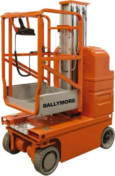 Ballymore - Cherry Pickers (Personal Lifts) Type: One Person Lift Type of Power: (4) 12 Volt Battery - Benchmark Tooling