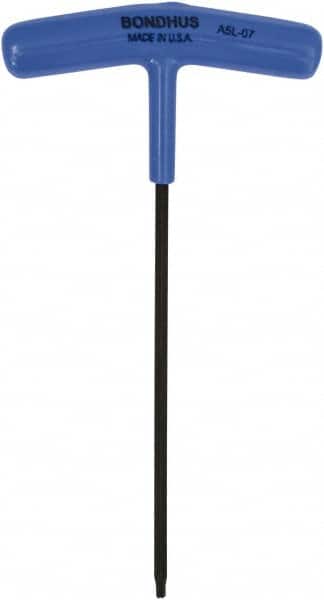Bondhus - A5L-07 ASTER Recess Key - T-Handle Cushion Grip - Benchmark Tooling