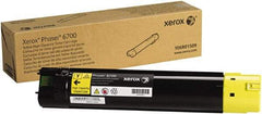 Xerox - Yellow Toner Cartridge - Use with Xerox Phaser 6700 - Benchmark Tooling