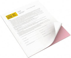 Xerox - 8-1/2" x 11" Pink & White Digital Carbonless Paper - Use with Laser Copiers, Laser Printers - Benchmark Tooling