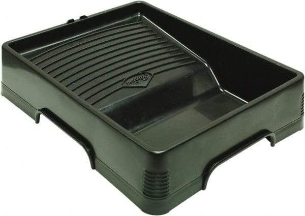 Richard - 9-1/2" Roller Compatible Paint Tray - 1 Gal Capacity, 9-1/2" Wide, Plastic - Benchmark Tooling