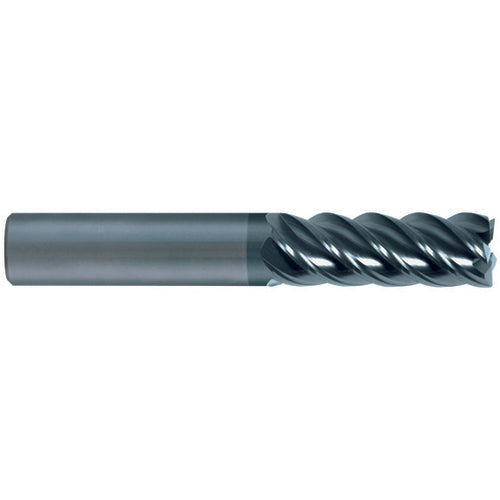 5/8 End Mill 5FL .030R TA - V-CARB 5/8x5/8x1-5/8x3-1/2 - Exact Industrial Supply