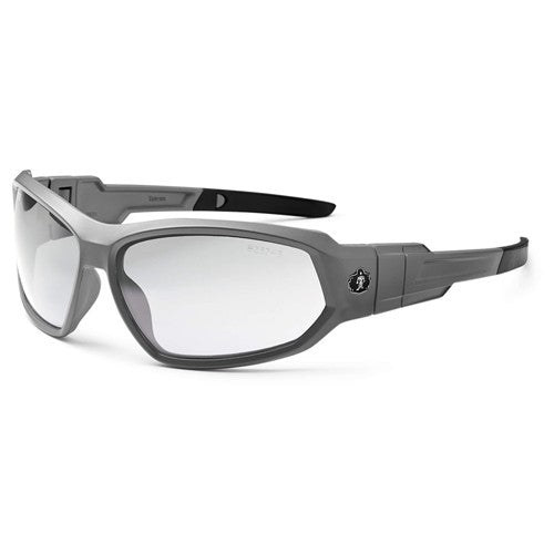 LOKI Clear Lens Matte Gray Safety Glasses // Goggles - Benchmark Tooling