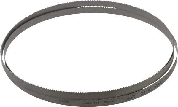 Lenox - 8 to 12 TPI, 7' 9" Long x 1/2" Wide x 0.025" Thick, Welded Band Saw Blade - Bi-Metal, Toothed Edge, Raker Tooth Set, Flexible Back, Contour Cutting - Benchmark Tooling