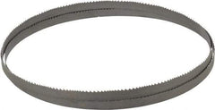 Lenox - 6 to 10 TPI, 7' 9-1/2" Long x 1/2" Wide x 0.025" Thick, Welded Band Saw Blade - Bi-Metal, Toothed Edge, Modified Raker Tooth Set, Flexible Back, Contour Cutting - Benchmark Tooling