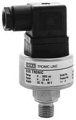 Wika - 2,900 Max psi, Eco-tronic Pressure Transmitters & Transducers - 1/4" Thread - Benchmark Tooling