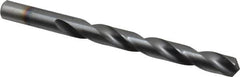 Chicago-Latrobe - 29/64" 135° High Speed Steel Jobber Drill - TiCN Finish, Right Hand Cut, Spiral Flute, Straight Shank, 5-5/8" OAL, Split Point - Benchmark Tooling