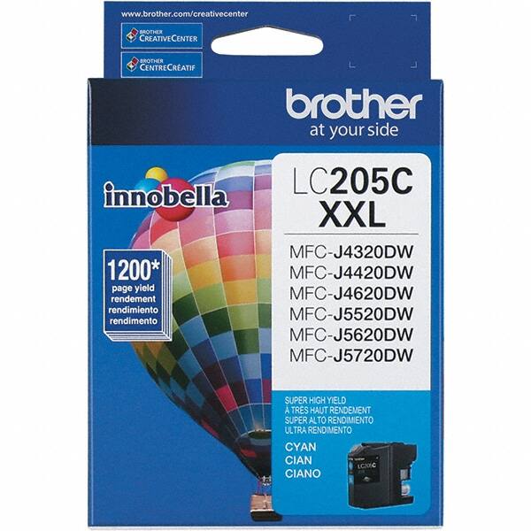 Brother - Cyan Ink Cartridge - Use with Brother MFC-J4320DW, J4420DW, J4620DW, J5520DW, J5620DW, J5720DW - Benchmark Tooling