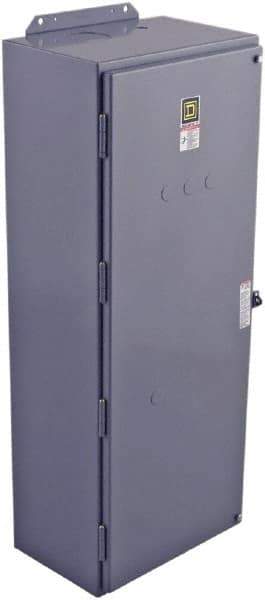 Square D - 3 Pole, 277 Coil VAC at 60 Hz, 270 Amp NEMA Contactor - NEMA 1 Enclosure, 60 Hz at 277 VAC - Benchmark Tooling