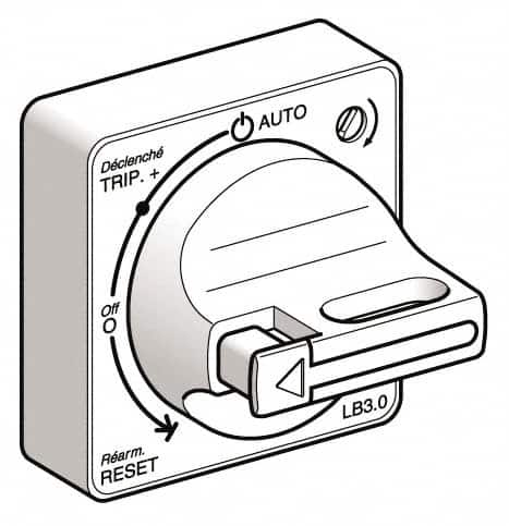 Schneider Electric - Starter Handle Kit - For Use with TeSys U, TySys GV3 - Benchmark Tooling