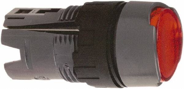 Schneider Electric - 16mm Mount Hole, Flush, Pushbutton Switch Only - Round, Red Pushbutton, Illuminated, Momentary (MO), Vibration Resistant - Benchmark Tooling