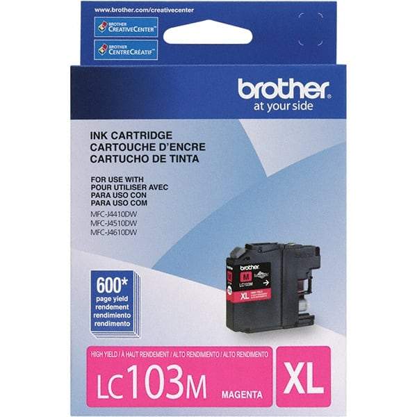 Brother - Magenta Ink Cartridge - Use with Brother DCP-J152W, MFC-J245, J285DW, J4310DW, J4410DW, J450DW, J4510DW, J4610DW, J470DW, J4710DW, J475DW, J650DW, J6520DW, J6720DW, J6920DW, J870DW, J875DW - Benchmark Tooling