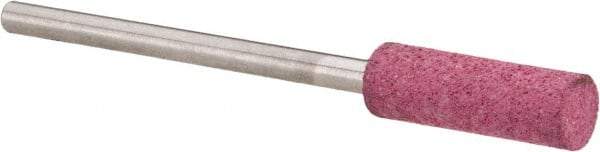 Value Collection - 5mm Max Diam x 15mm Long, Cylinder, Rubberized Point - Coarse Grade, Ceramic, Mounted - Benchmark Tooling