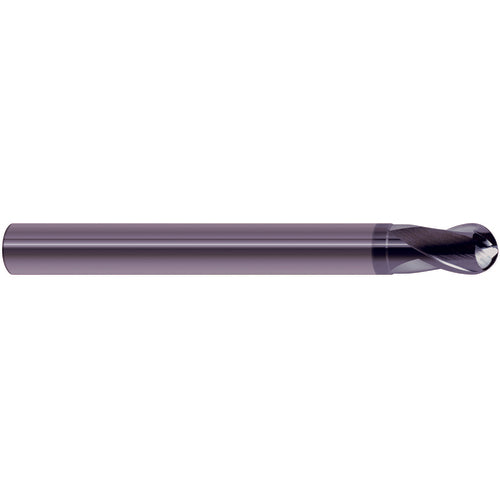 3/4″ Dia. × 3/4″ Shank × 3/4″ DOC × 6-1/2″ OAL, Carbide AlTiN, Spiral , 2 Flute, 30° Helix, Ballnose End Mill
