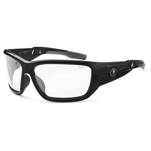 Baldr Clear Lens Black Safety Glasses - Benchmark Tooling