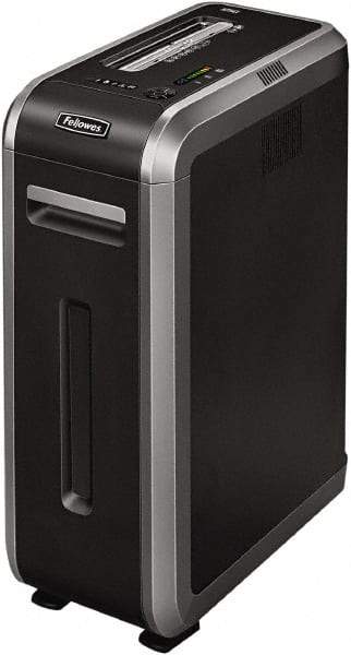 FELLOWES - 7/32" Strip, 18 Sheet Strip Cut Professional Shredder - 21-1/16" Long x 11-1/4" Wide x 28-7/8" High, Level 2 Security, 14 Gal Wastebasket - Benchmark Tooling