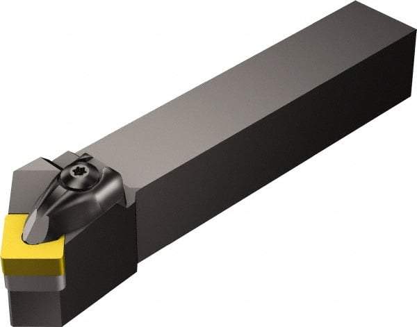 Sandvik Coromant - DSSNR/L, Right Hand Cut, 45° Lead Angle, 40mm Shank Height x 40mm Shank Width, Negative Rake Indexable Turning Toolholder - 265.99mm OAL, SNMG 25 07 24, SNMG 856 Insert Compatibility, Series T-Max P - Benchmark Tooling