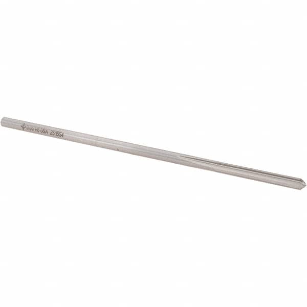Cleveland - 3mm High Speed Steel 4 Flute Chucking Reamer - Straight Flute, Straight Shank, 22.23mm Flute Length, 88.9mm OAL - Benchmark Tooling