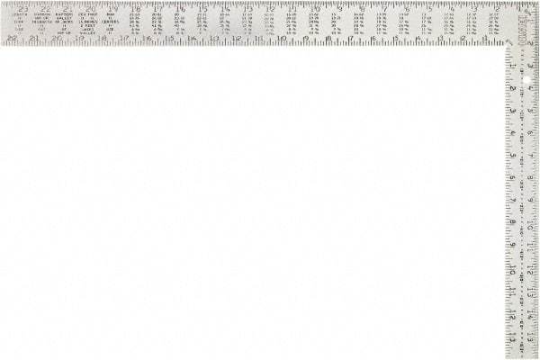 Irwin - 24" Blade Length, 16" Base Length Aluminum Square - Benchmark Tooling