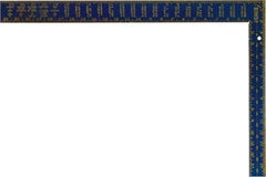 Irwin - 24" Blade Length, 16" Base Length Aluminum Square - Benchmark Tooling