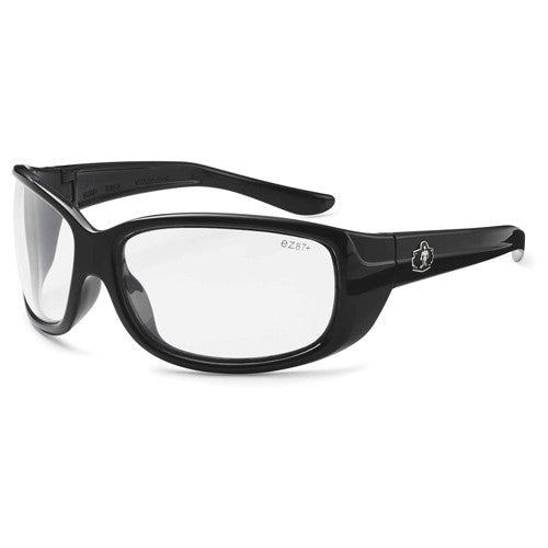 ERDA Clear Lens Black Safety Glasses - Benchmark Tooling