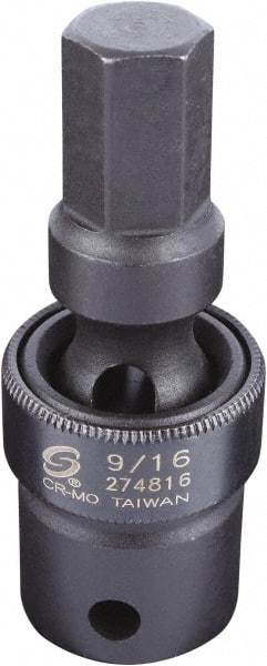 Sunex Tools - 1/2" Drive, 9/16" Impact Hex Bit Socket - Benchmark Tooling