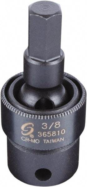 Sunex Tools - 3/8" Drive, 3/8" Impact Hex Bit Socket - Benchmark Tooling