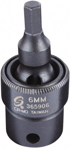 Sunex Tools - 3/8" Drive, 6mm Impact Hex Bit Socket - Benchmark Tooling