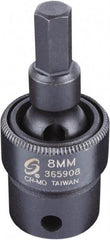 Sunex Tools - 3/8" Drive, 8mm Impact Hex Bit Socket - Benchmark Tooling