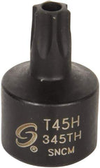Sunex Tools - 3/8" Drive, T45H Impact Torx Bit Socket - Benchmark Tooling
