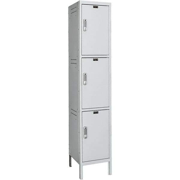 Hallowell - 3 Door, 3 Tier, Charging Station Locker - Benchmark Tooling