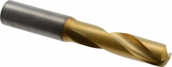 Kennametal - 41/64" 140° Spiral Flute Solid Carbide Screw Machine Drill Bit - Benchmark Tooling