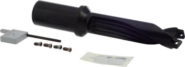 Allied Machine and Engineering - 26 to 28.57mm Diam, 3xD, 3-27/64" Max Depth, 1-1/4" Shank Diam, 7-11/32" OAL, Replaceable Tip Drill - Series 26 - Benchmark Tooling