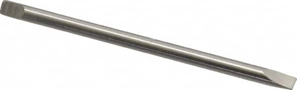 Starrett - 5/8" Blade Length Precision Blade Screwdriver - 3-3/4" OAL - Benchmark Tooling