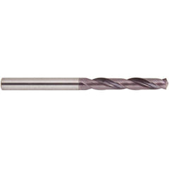 National Twist Drill - 6.3mm 140° Solid Carbide Jobber Drill - Benchmark Tooling