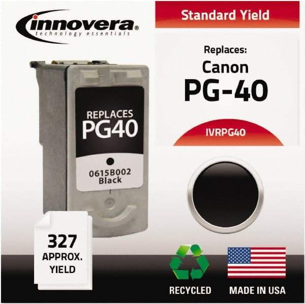 innovera - Black Inkjet Printer Cartridge - Use with Canon FAX-JX200, PIXMA iP1600, iP1700, iP1800, iP2600, MP140, MP150, MP160, MP170, MP180, MP190, MP210, MP450, MP460, MP470, MX300, MX310 - Benchmark Tooling