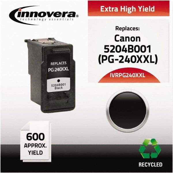 innovera - Black Inkjet Printer Cartridge - Use with Canon PIXMA Photo All-in-One Printers MG2120, MG2220, MG3120, MG3220, MG3520, MG4120, MG4220, Cannon MultiPASS 530, 545, 555, 560, 635, 3000, 3500, 50, 5000, 530, 545, 5500, 555, 560, 635 - Benchmark Tooling