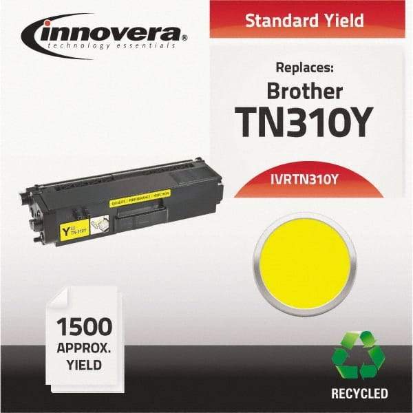 innovera - Yellow Toner Cartridge - Use with Brother DCP-9050CDN, 9055CDN, 9270CDN, HL-4140CN, 4150CDN, 4570CDW, 4570CDWT, MFC-9460CDN, 9465CDN, 9560CDW, 9970, 9970CDW - Benchmark Tooling
