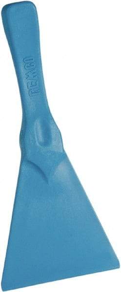 Remco - Stiff Polypropylene Straight Scraper - 4.4" Blade Width, Ergonomic Handle - Benchmark Tooling