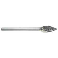 List No. 5970 - SG-51 - Carbide Burr - Single Cut - Made In USA - Benchmark Tooling