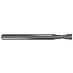 List No. 5970 - SN-42 - Carbide Burr - Double Cut - Made In USA - Benchmark Tooling