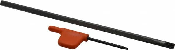 Kennametal - 0.208" Min Bore Diam, 6" OAL, 3/16" Shank Diam, CCBI Indexable Boring Bar - 1-7/8" Max Bore Depth, CDC Insert, Screw Holding Method - Benchmark Tooling