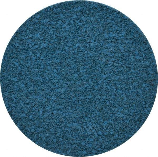 Norton - 3" Medium Grade Aluminum Oxide Deburring Disc - Quick Change Connection - Benchmark Tooling