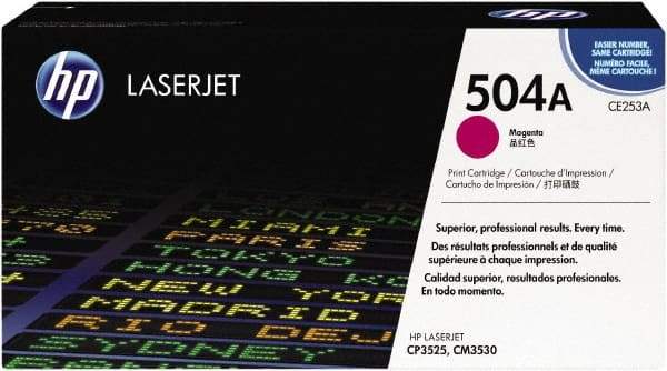 Hewlett-Packard - Magenta Toner Cartridge - Use with HP Color LaserJet CM3530 MFP, CP3525 - Benchmark Tooling