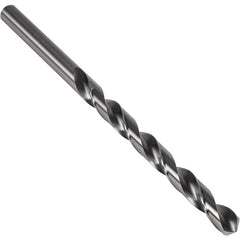 5.50 MM Precision Twist Drill HSS Bright 118 Taper Length Drill Long DIN 340 Series 5ATL E-code # 5ATL5.5 - Exact Industrial Supply